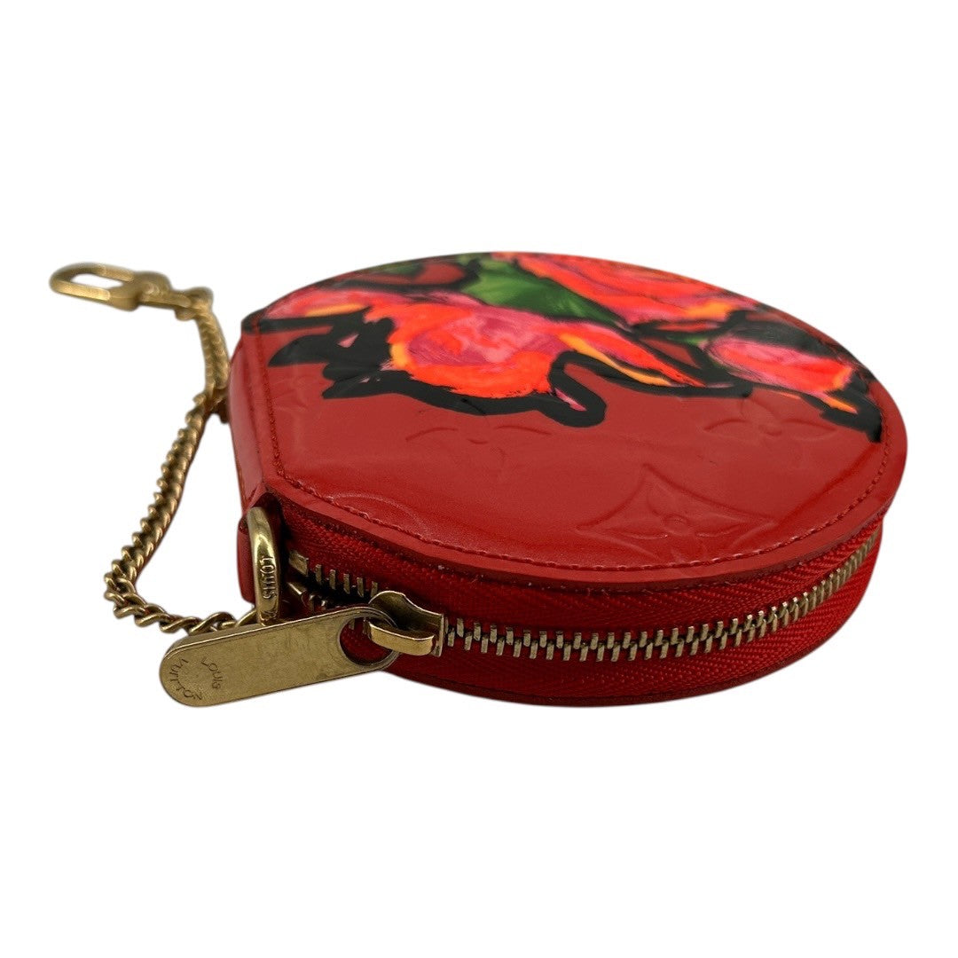 Louis Vuitton　Incase Accessories Vernis Rose Porte Monnaie Chapeau