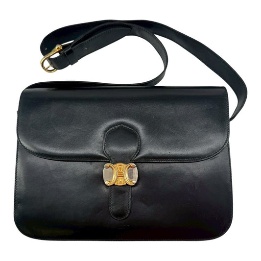 CELINE　Women's Shoulder Bag Trion Black