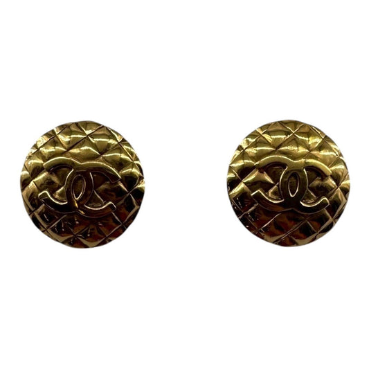 CHANEL 香奈兒 Women's accessories earrings, gold color