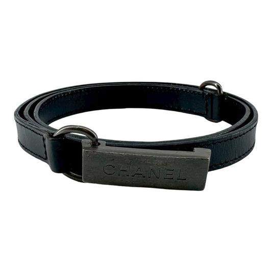 CHANEL  Women's Belts, Leather, Logo, Accessories