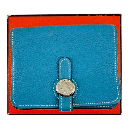 HERMES  Dogon coin case with box, ladies coin purse