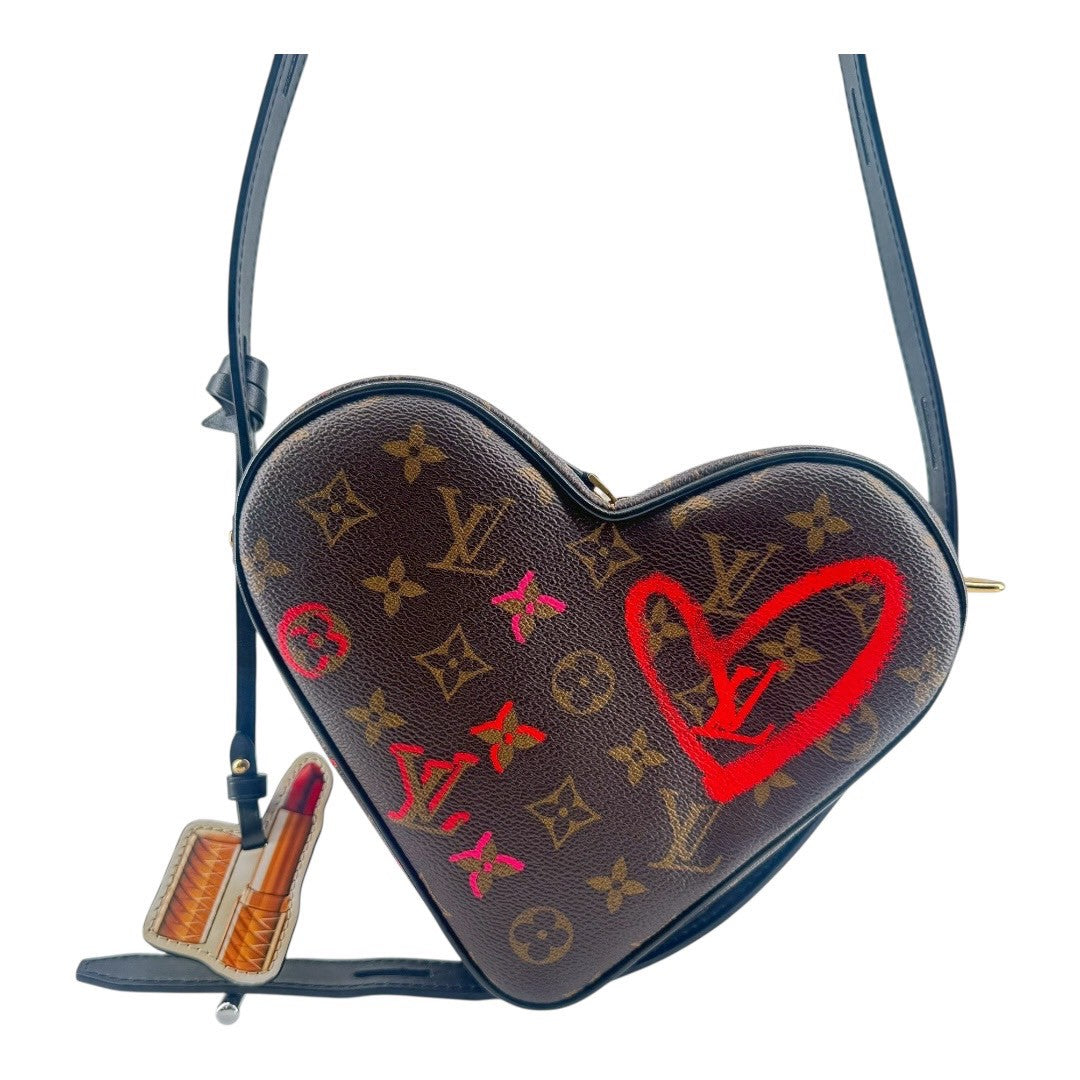 Louis Vuitton　Women's Shoulder Bag Monogram M45890 Heart Shape