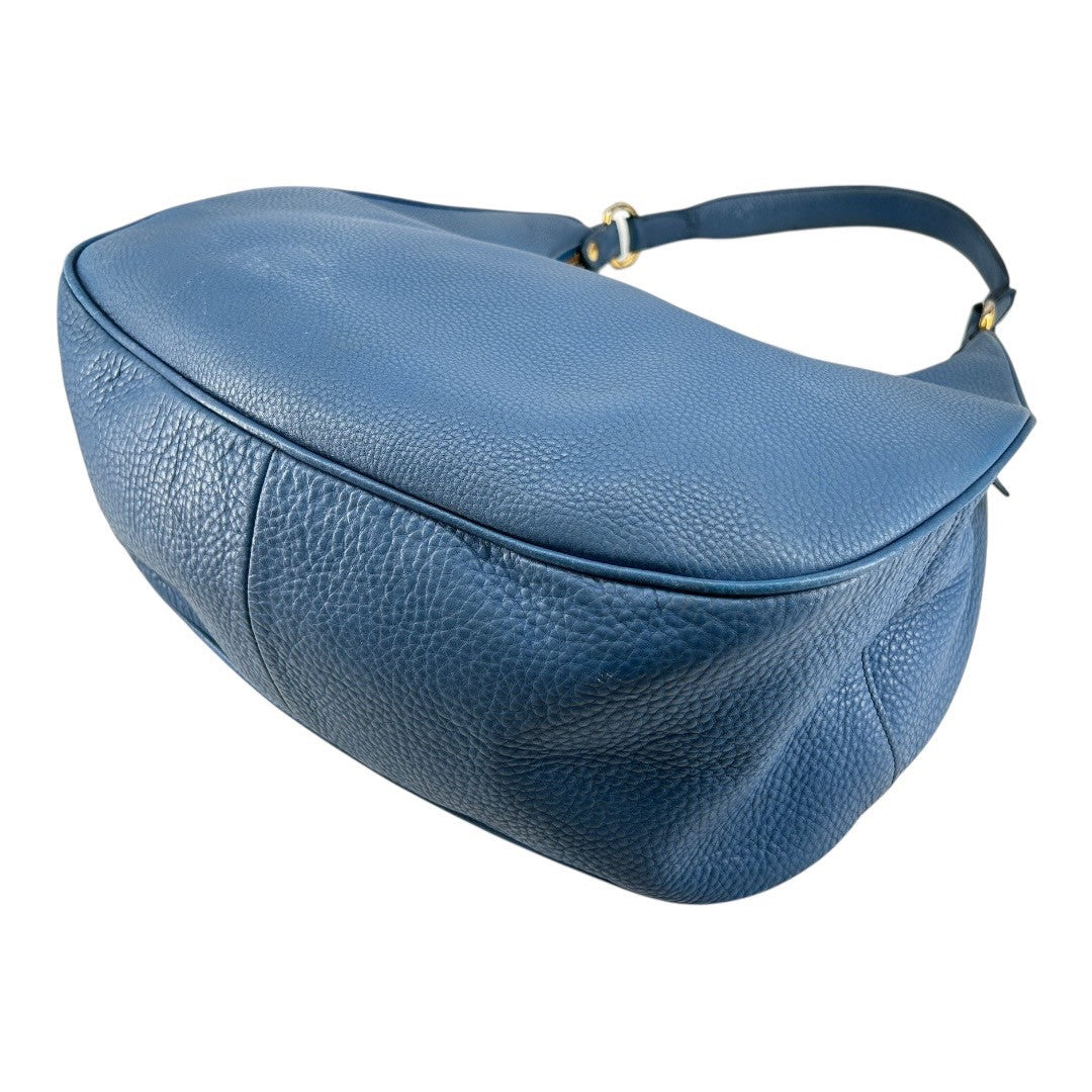 PRADA　普拉達　Shoulder bag for women in blue leather