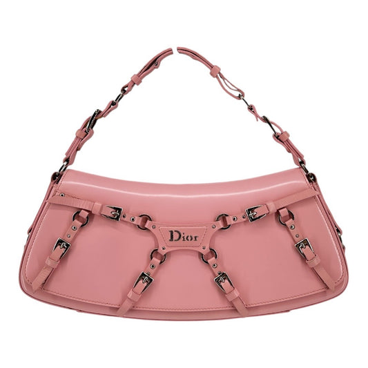 Dior　Women's Galliano-era one-shoulder bag, pink