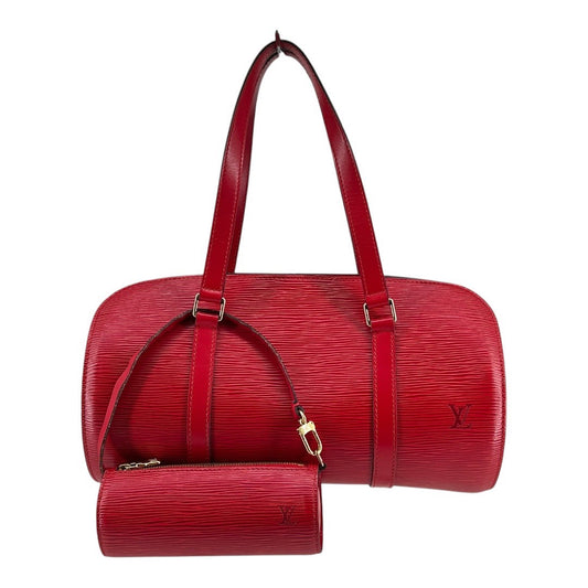 Louis Vuitton Women's handbag in red, Epi leather