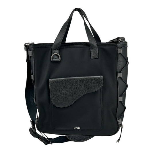 Dior　Saddle Dior & Sacai 2-Way Shoulder Tote Bag