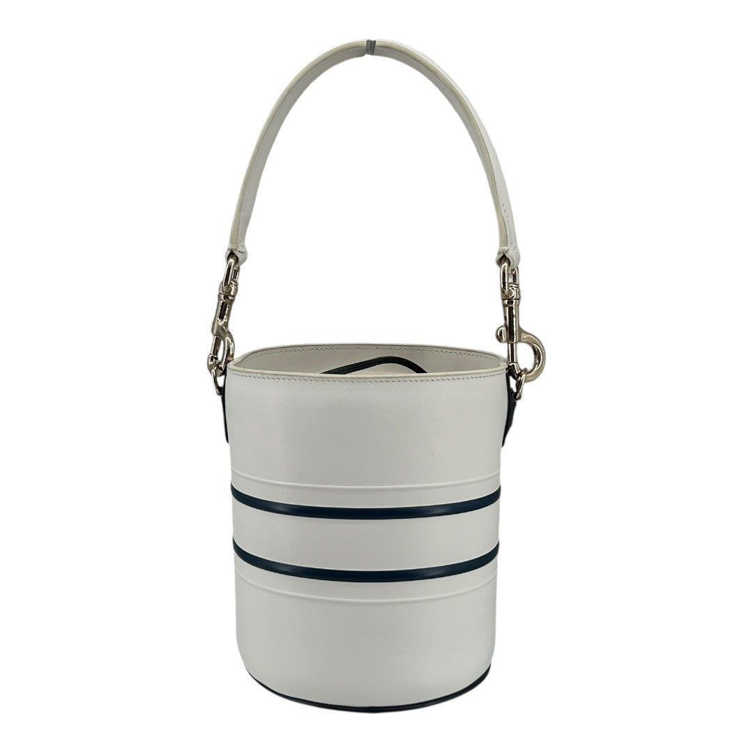 Dior　Women's white leather handbag, 2-way shoulder bag