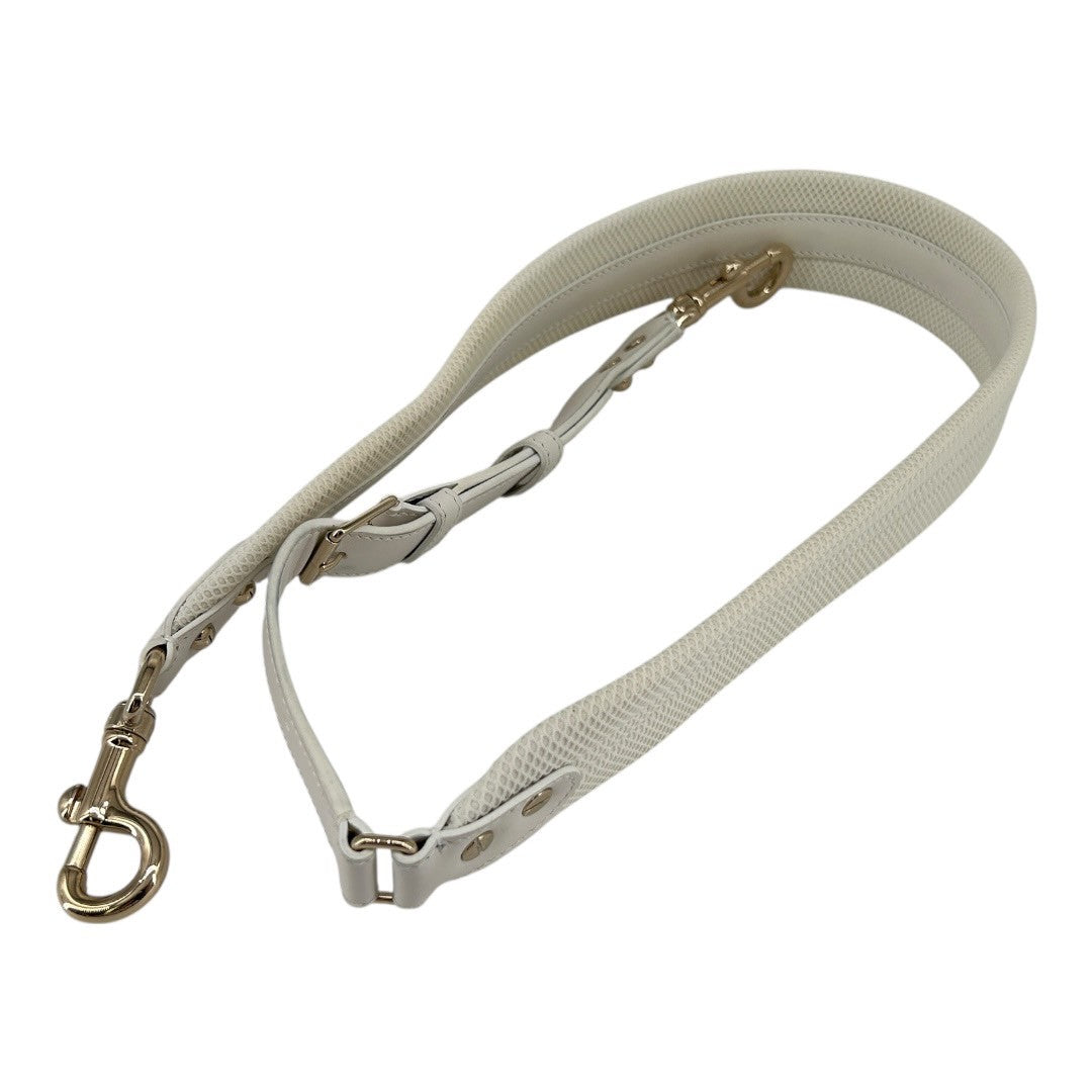 Dior　Women's white leather handbag, 2-way shoulder bag