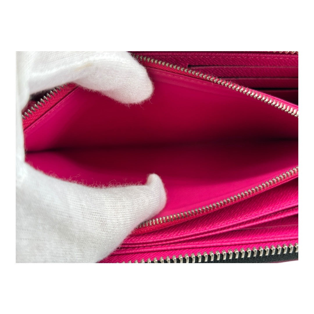 Louis Vuitton wallet　Noir　Hot Pink