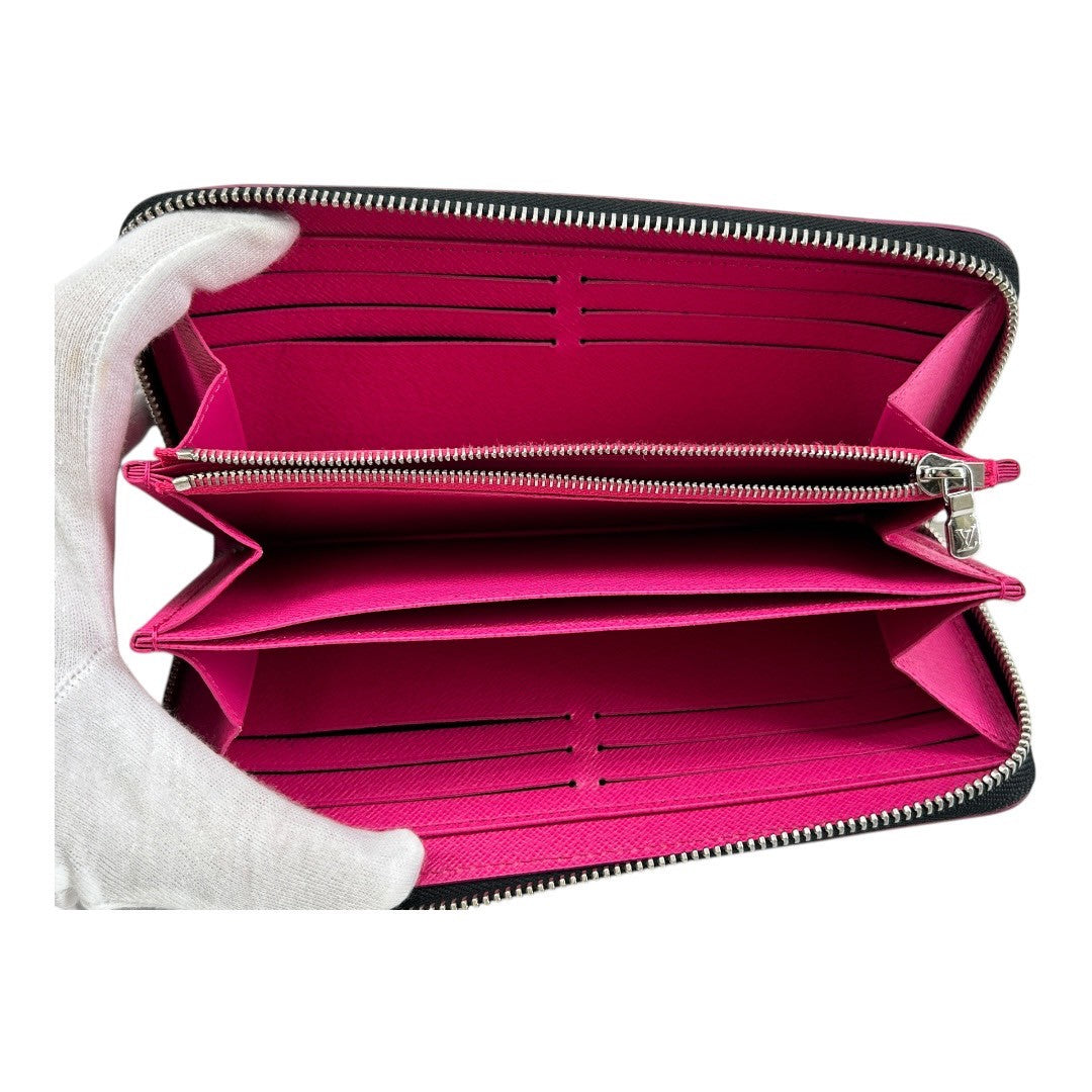 Louis Vuitton wallet　Noir　Hot Pink