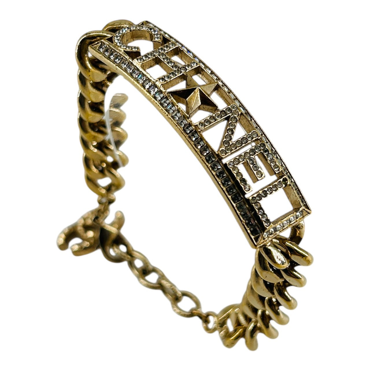 CHANEL　bracelet　Gold Color