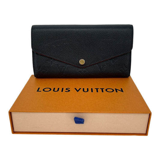 Louis Vuitton wallet　Amplant　Marine Rouge