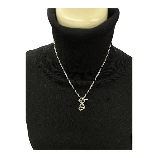 HERMES　necklace　AG925　Silver　Chaine Dunkle
