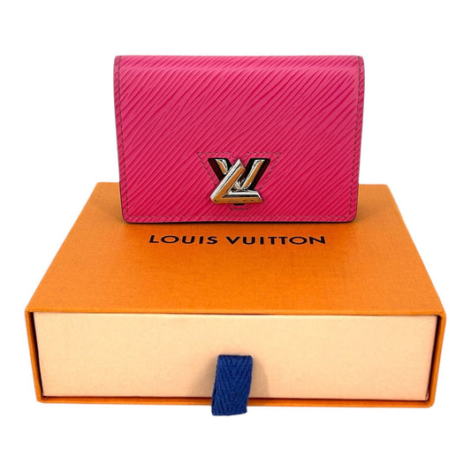 Louis Vuitton　Business card holder　Twist　pink