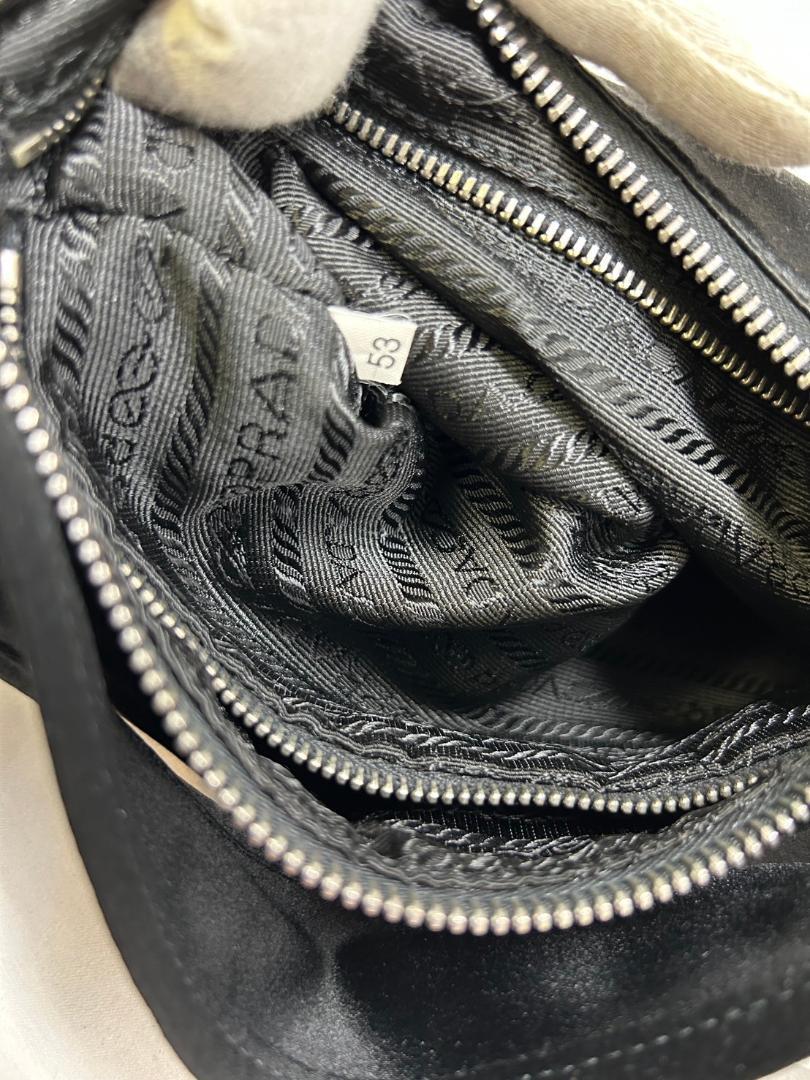PRADA　handbag　Black　mini